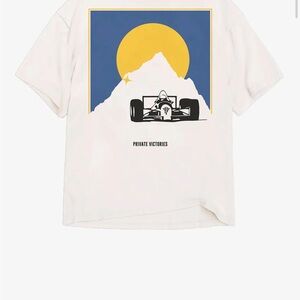 NWT Private Victories Drive to Rise Tshirt large white